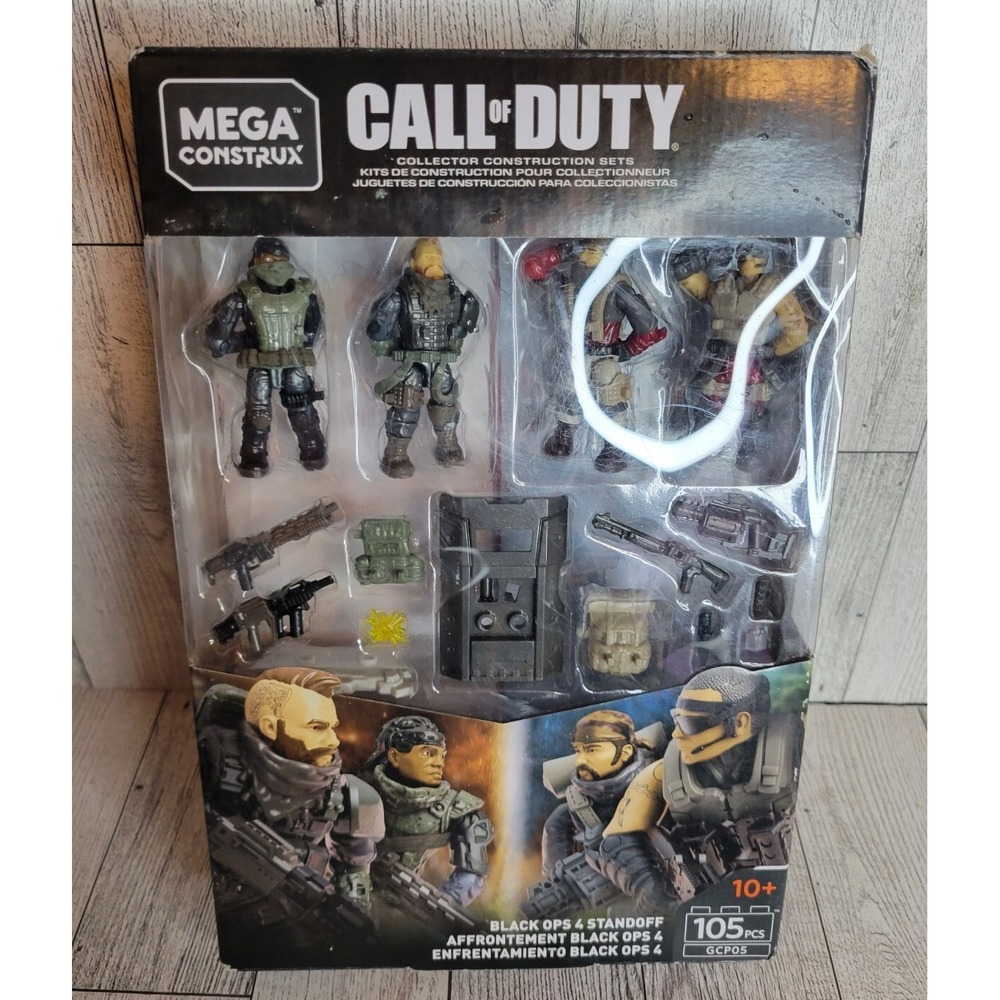 Mega Construx Call Of Duty BLACK OPS 4 STANDOFF Construction Set NIB Seal GCP05